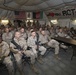 RCT-5 Marines and sailors watch Super Bowl XLVI