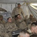 RCT-5 Marines and sailors watch Super Bowl XLVI