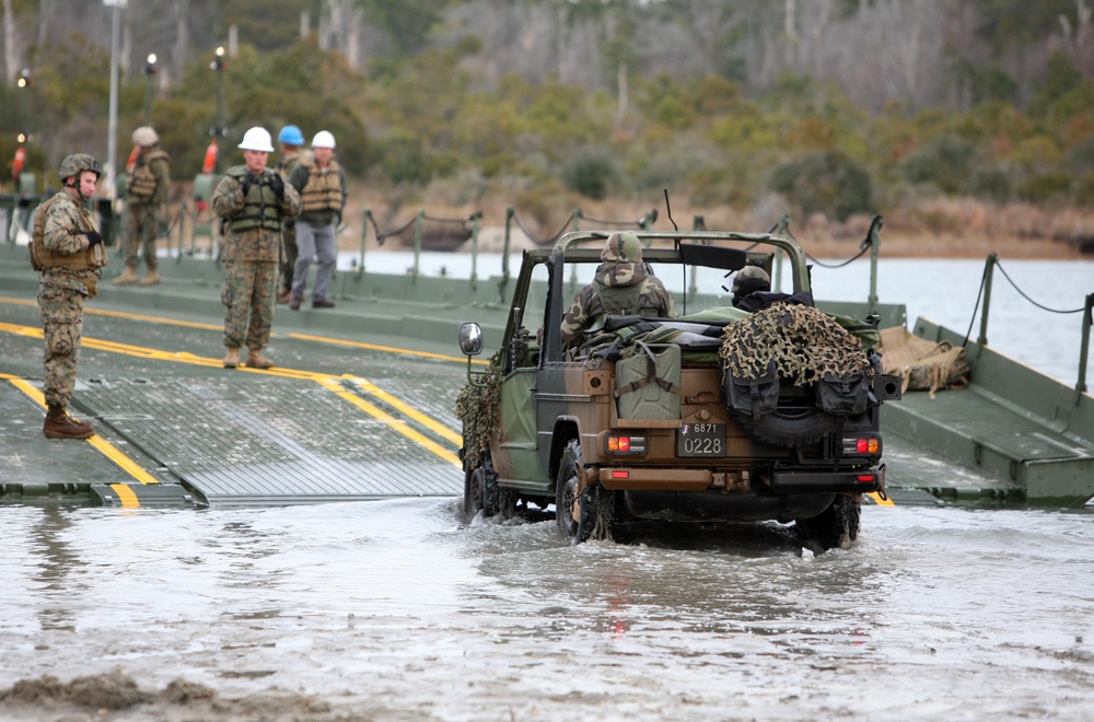 Bridge Company critical to amphibious assault