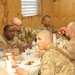 Eating well at Forward Operating Base Sweeney