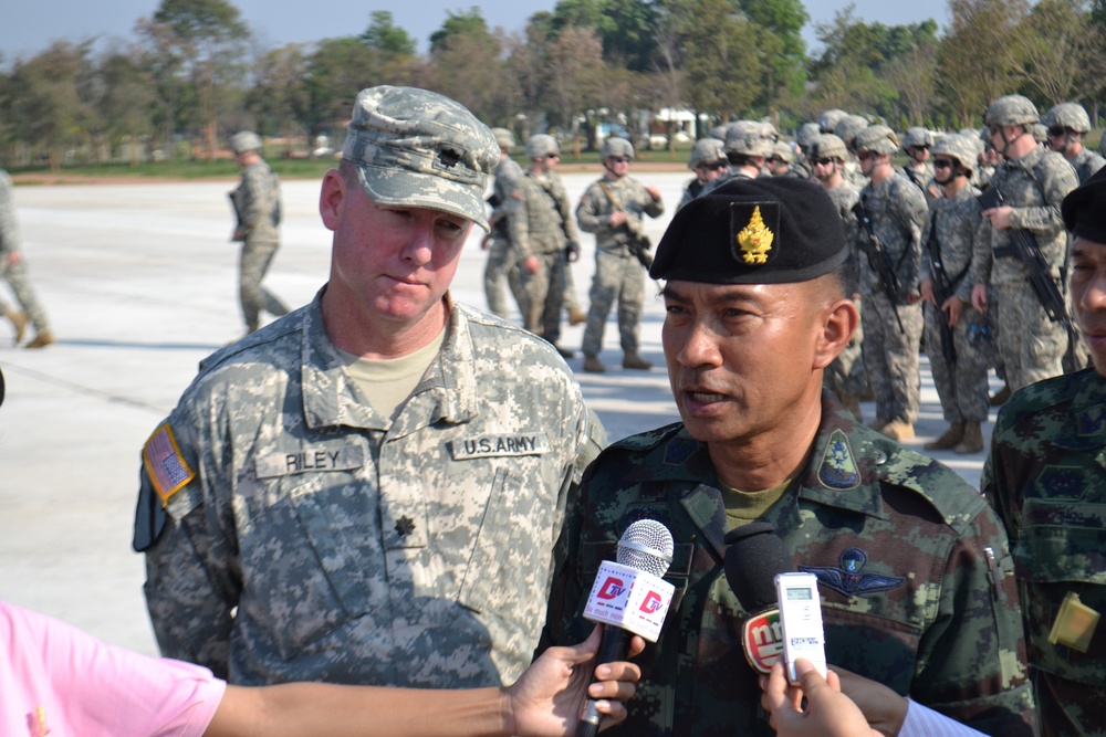 Exercise Cobra Gold 2012 opening ceremonies