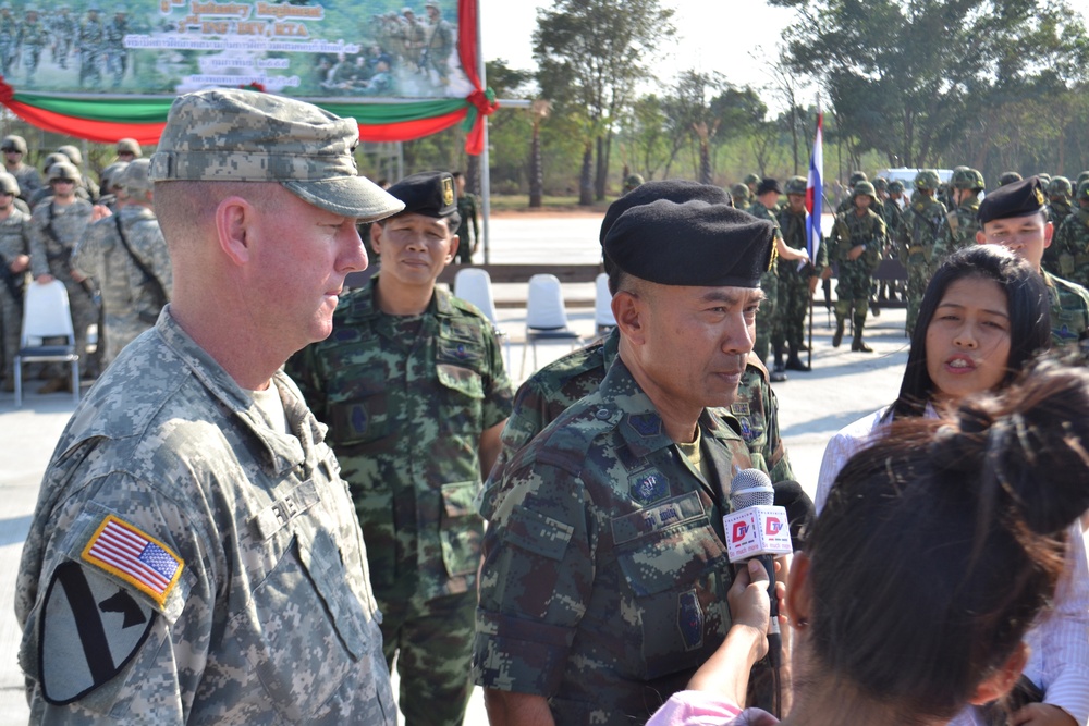 Exercise Cobra Gold 2012 opening ceremonies