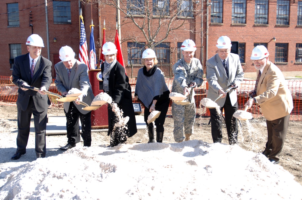 Corps, cities of Bristol break ground on flood risk reduction project