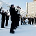 US 7th Fleet band performs at the 63rd Sapporo Snow Festival