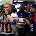 USS Carl Vinson sailors watch Super Bowl XLVI
