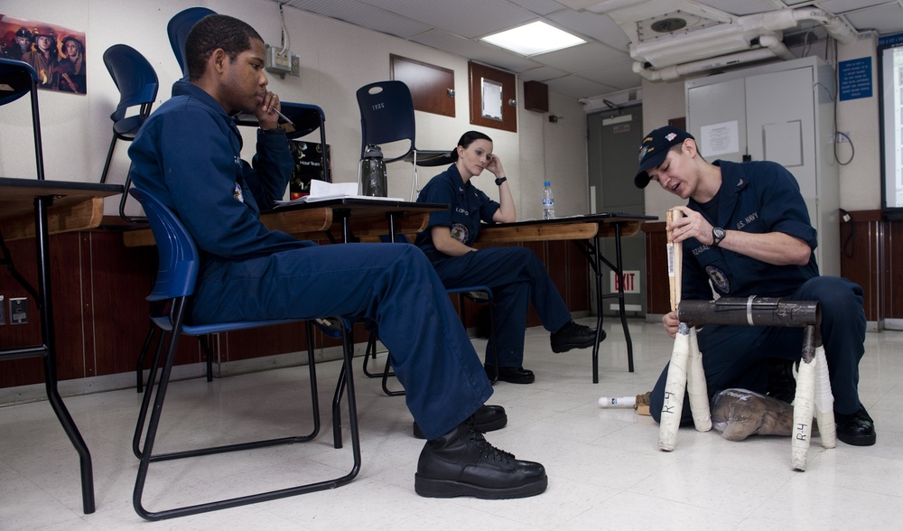 USS John C. Stennis action