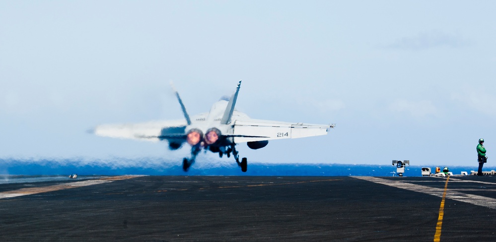 USS John C. Stennis action