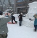 Naval Air Facility Misawa sailors participate in the 63rd Sapporo Snow Festival