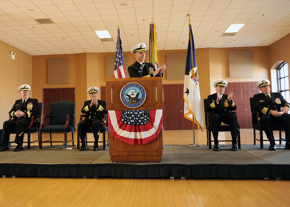 Commander, Navy Installations Command official change of command ceremony