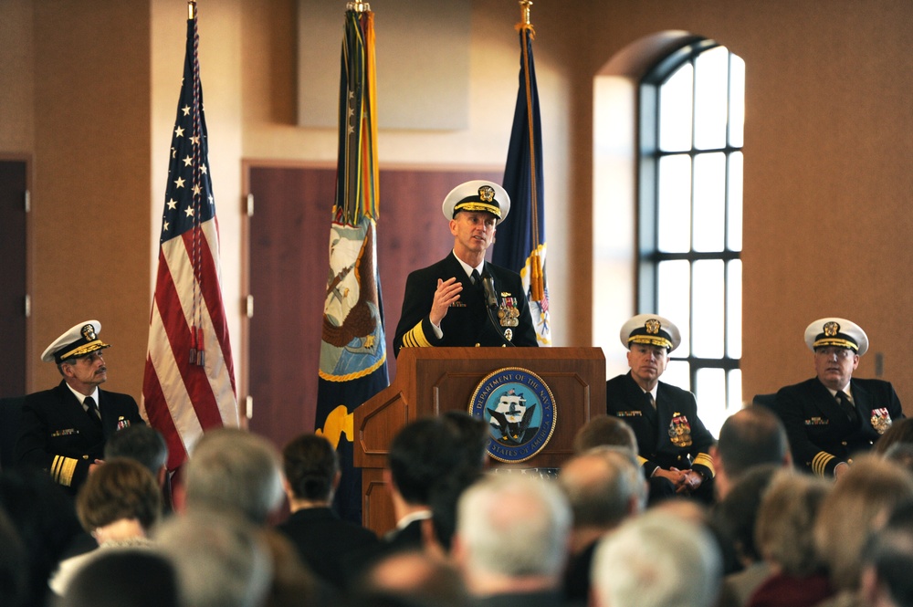 Commander, Navy Installations Command official change of command ceremony