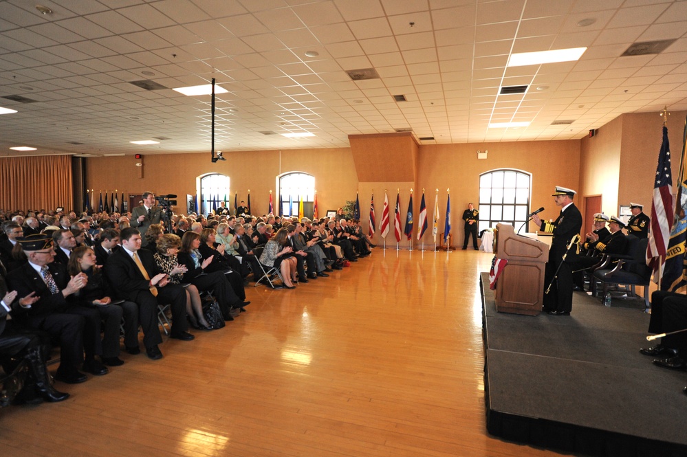 Commander, Navy Installations Command official change of command ceremony