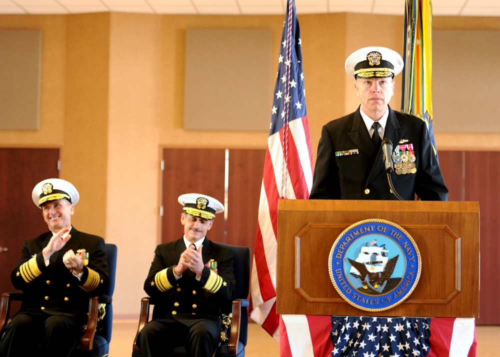 Commander, Navy Installations Command official change of command ceremony