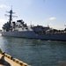 USS Lassen pulls into Tokyo pier