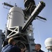 USS Bunker Hill sailors perform maintenance