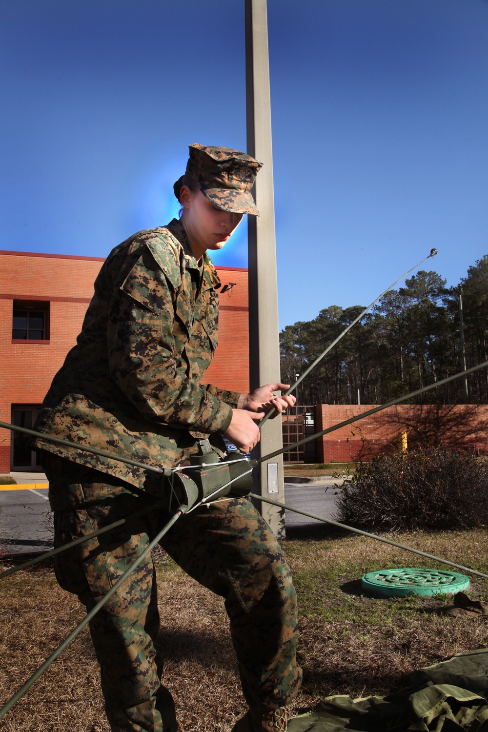 Active, reserve Marines integrate: Undergo field exercise 'Grizzly Spartan'
