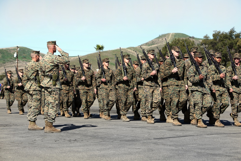 DVIDS - Images - 1st Marine Division, Headquarters Battalion change of