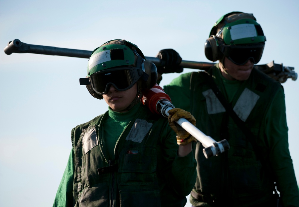 USS Carl Vinson in the Arabian Sea