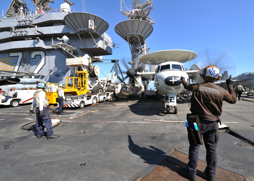 USS Abraham Lincoln in the Persian Gulf