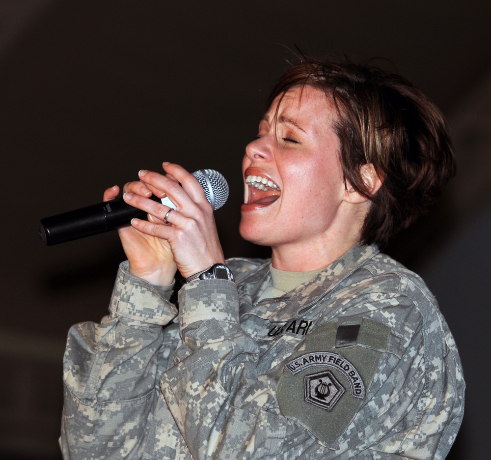 Third Army hosts Army Field Band 'Volunteers'