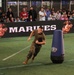Marines participate in All-Star Football Challenge