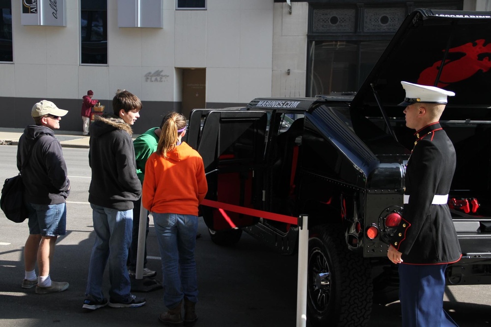 Military Village at Super Bowl celebration