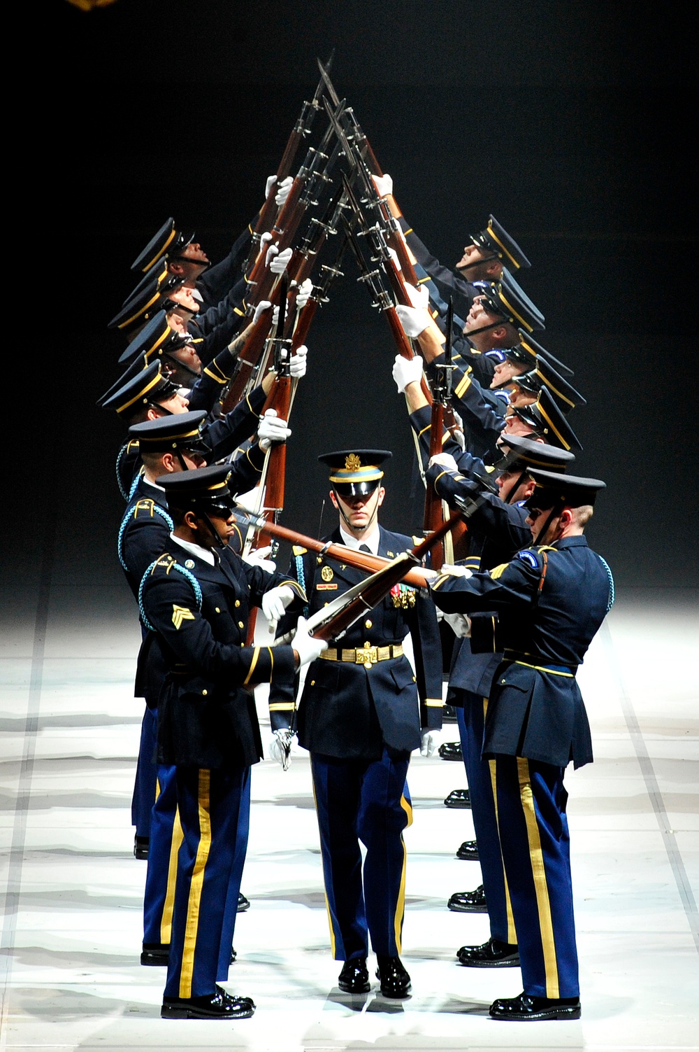 Drill team performance