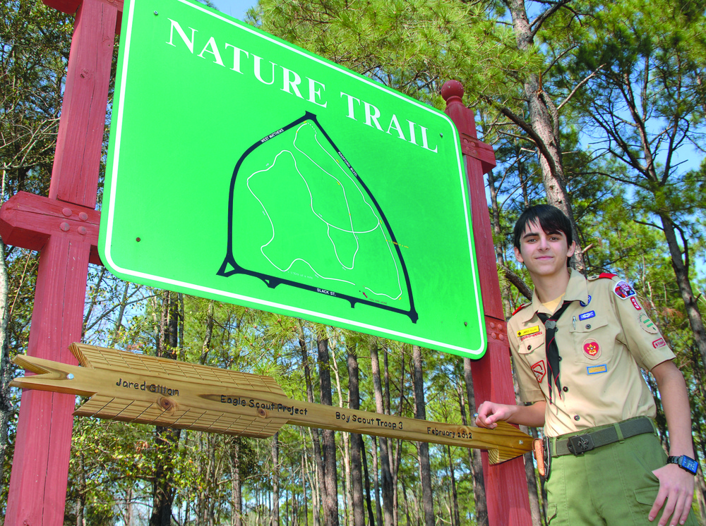 Eagle Scout candidate restores MCLB Albany nature trail