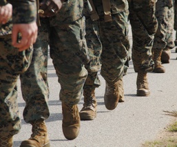 Marines hone hiking skills through 14-miler