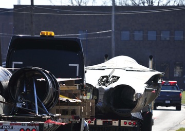 New static airplane arrives at Shaw