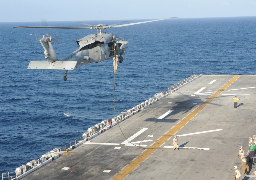 USS Makin Island Maiden Deployment