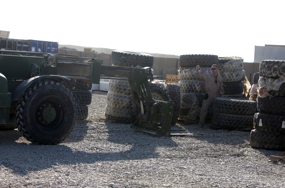 Operation Clean Sweep: Logistics Marines account for millions of dollars worth of gear and equipment