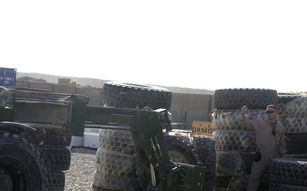 Operation Clean Sweep: Logistics Marines account for millions of dollars worth of gear and equipment