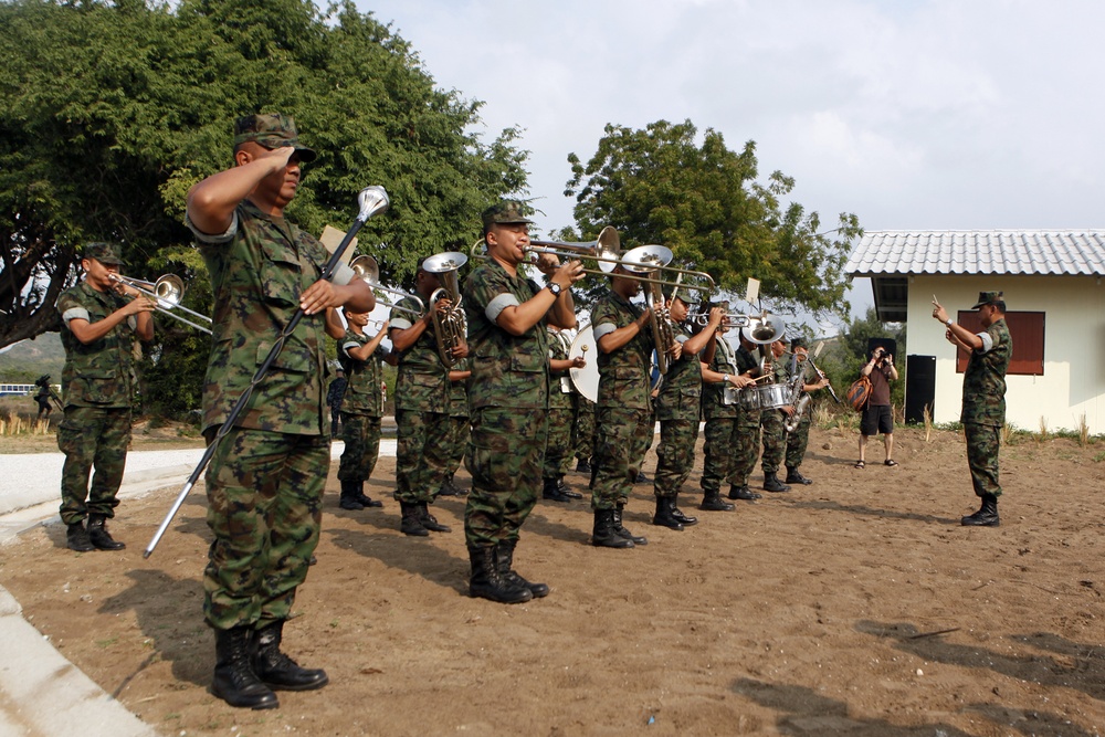 Hat Yao amphibious training facility dedication