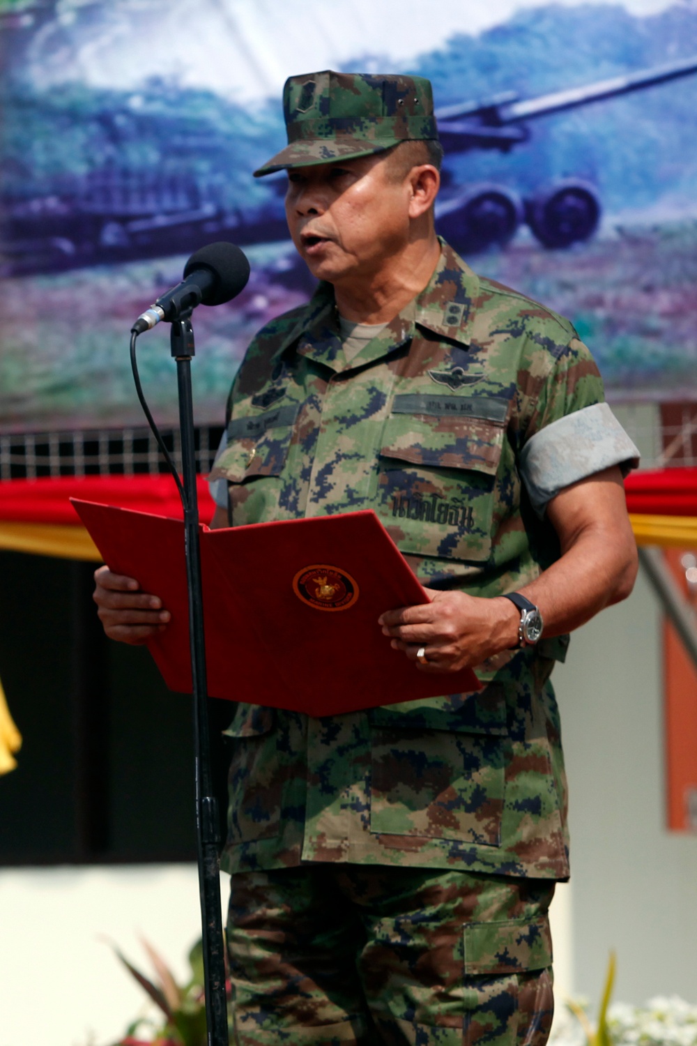 Hat Yao amphibious training facility dedication