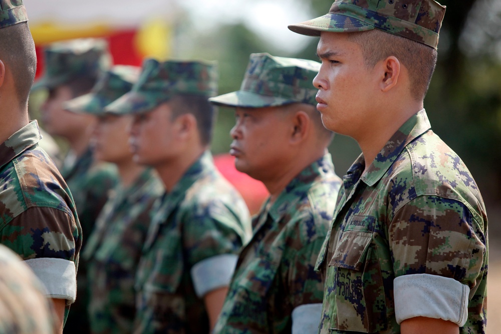 Hat Yao amphibious training facility dedication