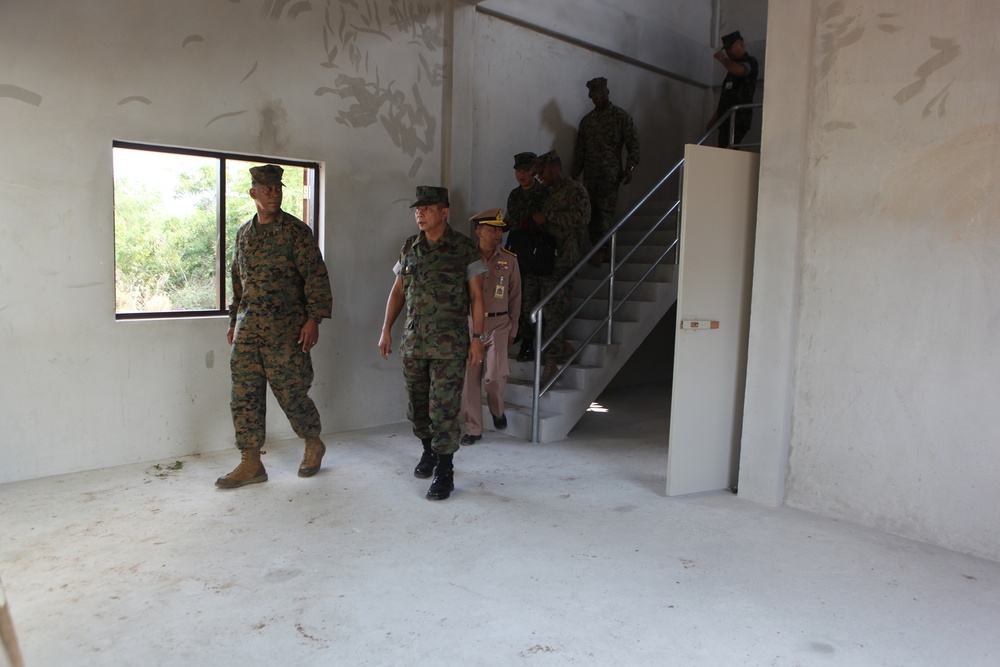 Hat Yao amphibious training facility dedication