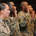 Marines, soldiers and airmen take the oath of citizenship at naturalization ceremony