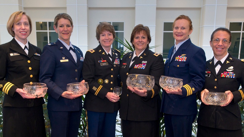 Awards presented to members of the military medical community