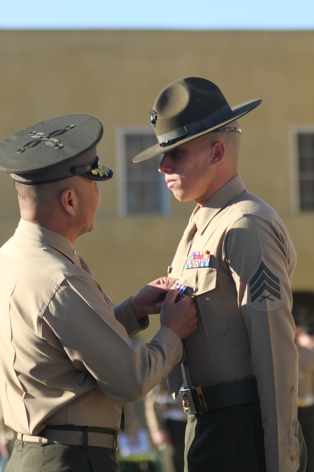 Marine drill instructor receives Silver Star