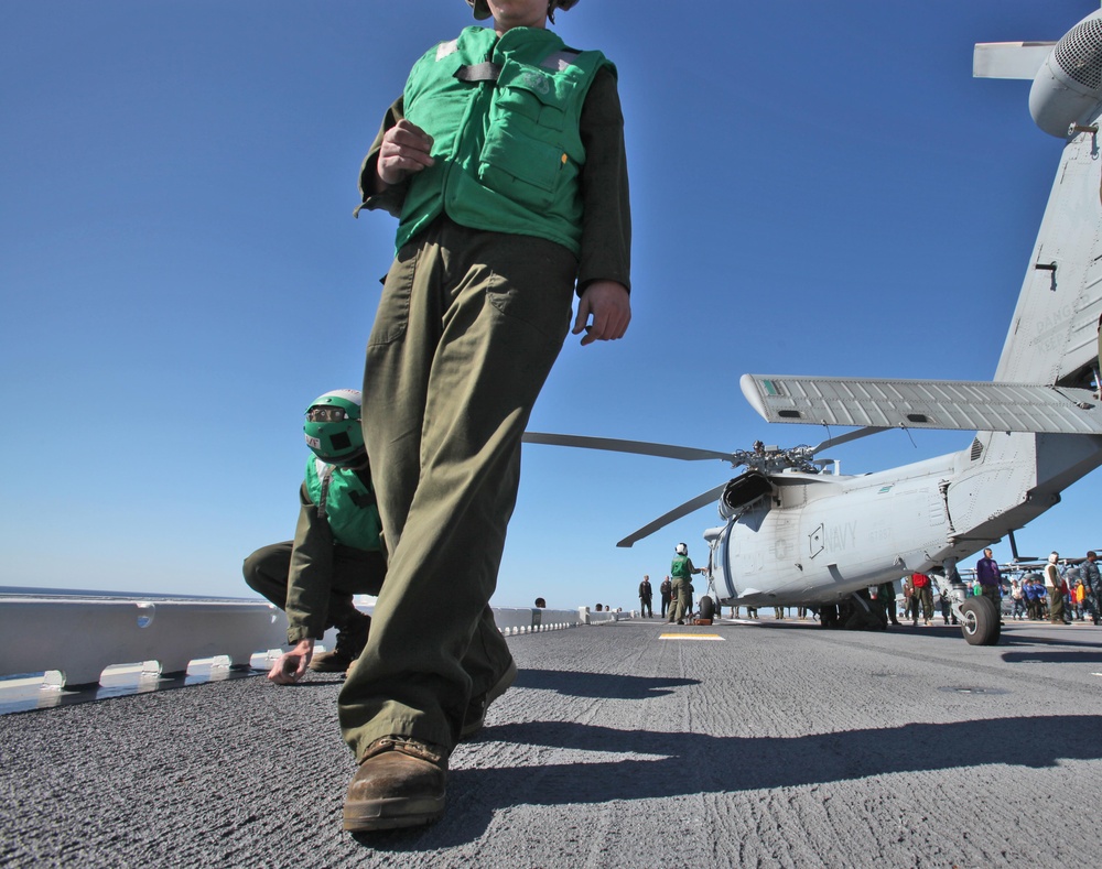 Preparing for flight operations