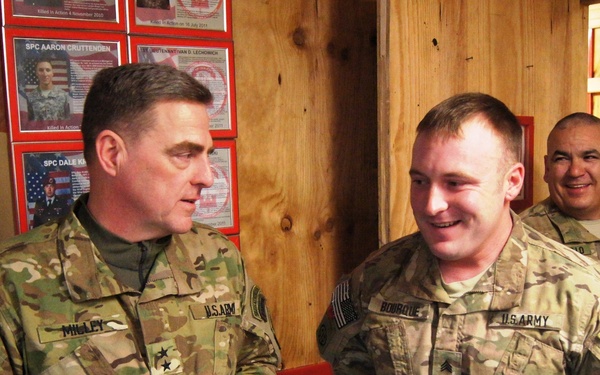 10th Mountain Division commander visits 7th Eng. Bn.