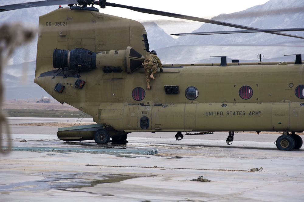 CH-47 Pre flight