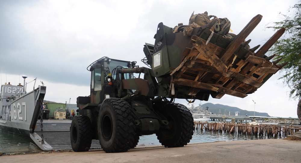 USS Germantown begins participation in Cobra Gold 2012