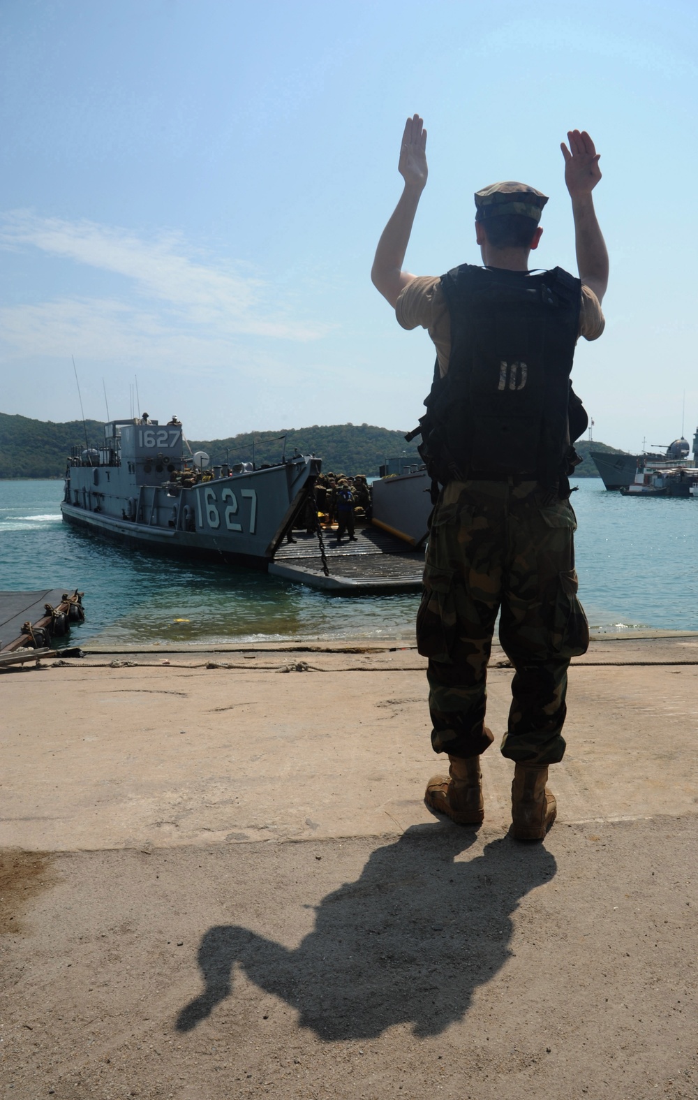 USS Germantown Begins Participation in Cobra Gold 2012