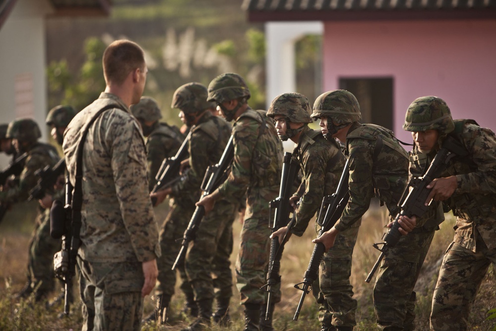 Combat training keeps US, Royal Thai Marines ready