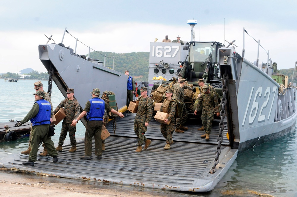 Germantown offloads Marines, starts Cobra Gold