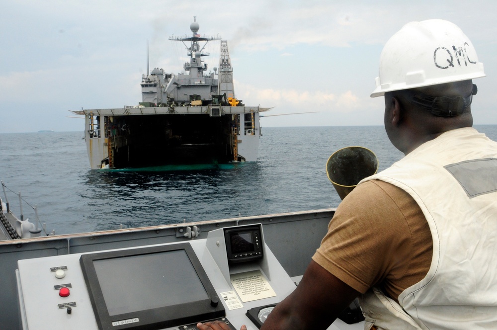 Germantown Offloads Marines; start Cobra Gold