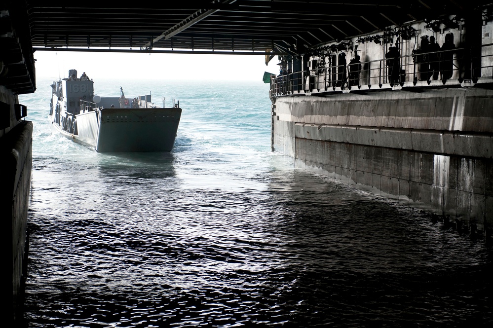 USS Pearl Harbor in the Persian Gulf