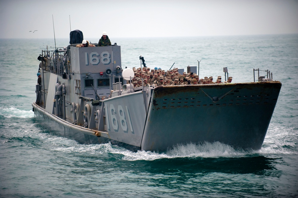 USS New Orleans in the Persian Gulf