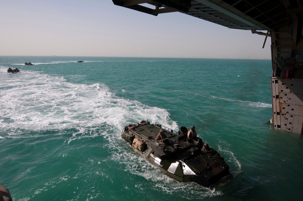 USS New Orleans in the Persian Gulf